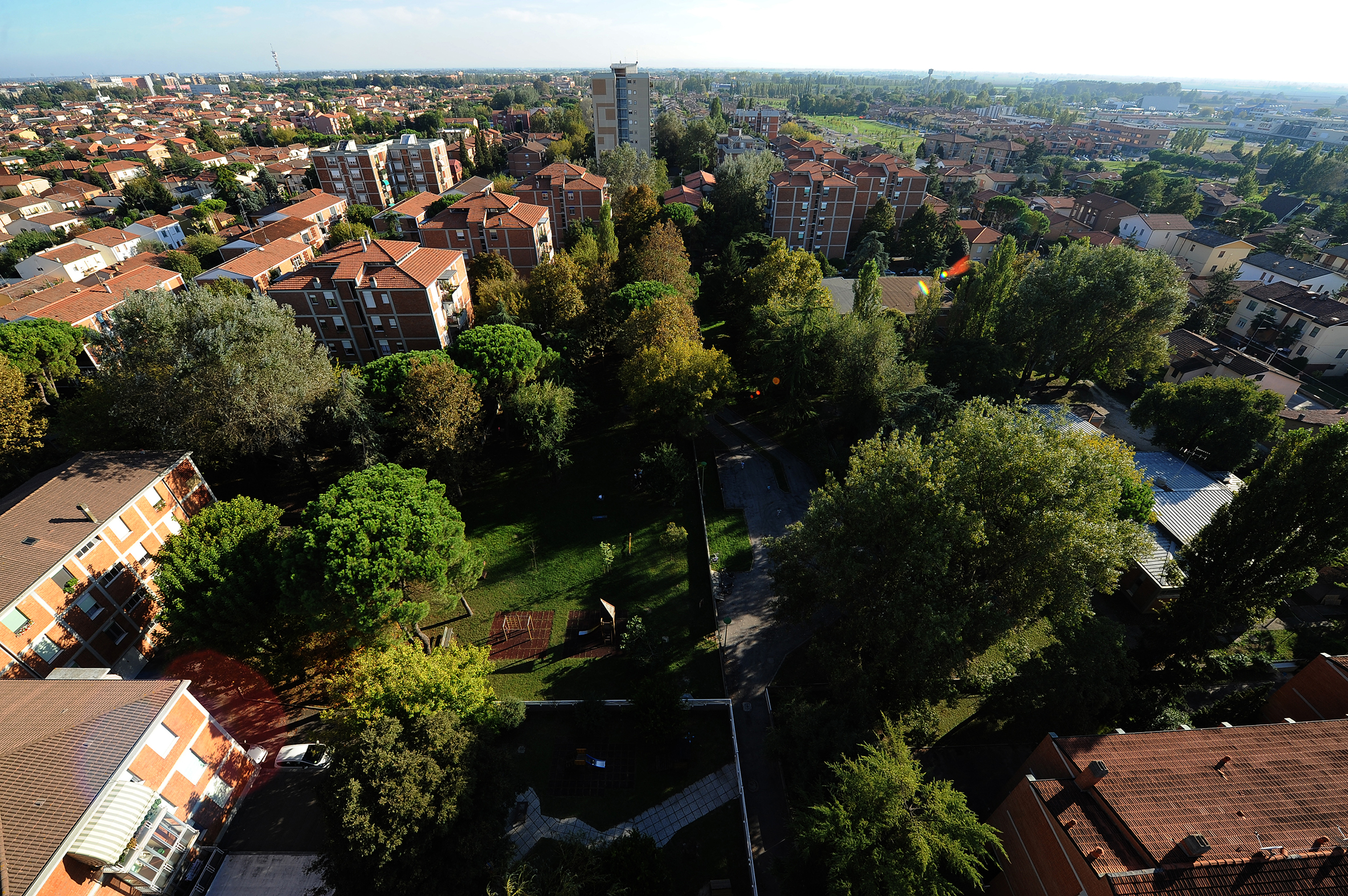 un villaggio tra città e campagna